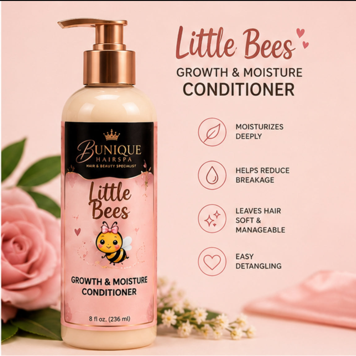 Little Bees Growth & Moisture Conditioner